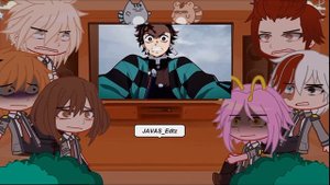 ||BNHA/MHA reacts to Deku as Kamado Tanjiro||