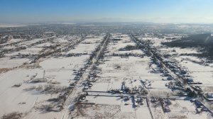 Спасск-Дальний. Посадка возле кладбища. Ми-8.