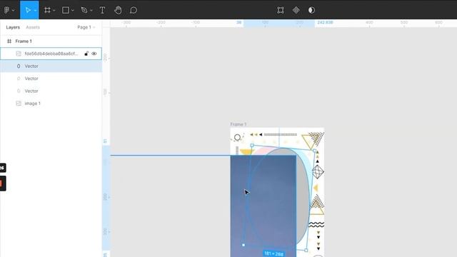 Как сделать слой-маску в Figma? Статичная и движущаяся слой-маска смотреть онлайн