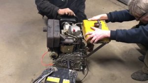 Дизельный двигатель для лодочного мотора