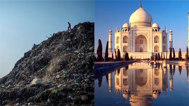 Свалки в Дели скоро станет выше Тадж-Махала смотреть онлайн