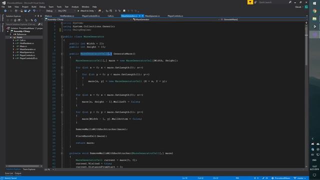 Процедурная генерация лабиринта - 3D лабиринты и поиск пути [Unity 3D] [Tutorial] (часть 2)