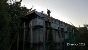 Дом своими руками. Дом из керамзитобетона монолит. Заливной дом.  Хроника.