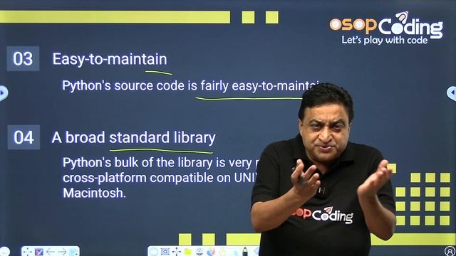 #Lecture4 - Features of Python Programming Language | Python for beginner | Python Coding
