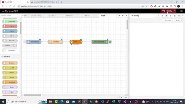 Read Data From MYSQL Database With Node Red | #nodered #mysql