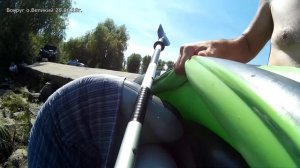 По Десенке вокруг о.Великий и назад на байдарке Intex Challenger K1