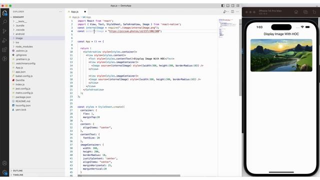 Optimizing Image Display in React Native || Boost Performance with HOC