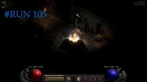 Diablo 2 Resurrected (D2R) 150 Andariel Run Gameplay MF Drops Highlight | D2R Andy Run Gameplay