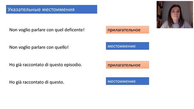 Come funziona? Местоимения и частицы смотреть онлайн
