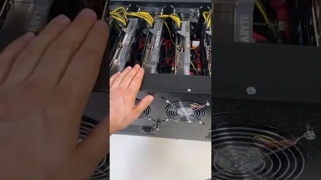 Майнинг Проект - ферма RTX 3080 в закрытом корпусе смотреть онлайн