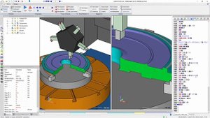 Примеры Токарной Симуляции в NCManager