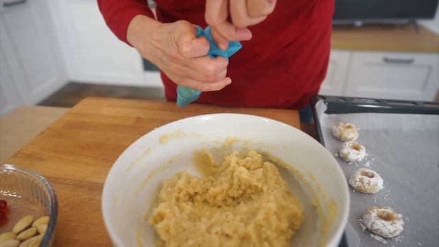 Biscotti di pasta di mandorle – Come fare la pasta reale, ricetta per 40 pasticcini смотреть онлайн