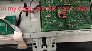 BENQ GL2250, GW2250 led LCD repair. Monitor powering itself off issue.