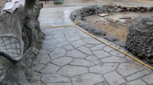 изготовление скульптуры черепахи.. из арт бетона