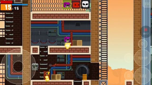 Продолжаем проходить игру PIXEL FODDER, 3 уровень смотреть онлайн