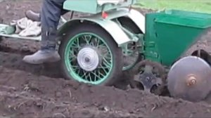 сажалка для мотоблока в сцепке с адаптером