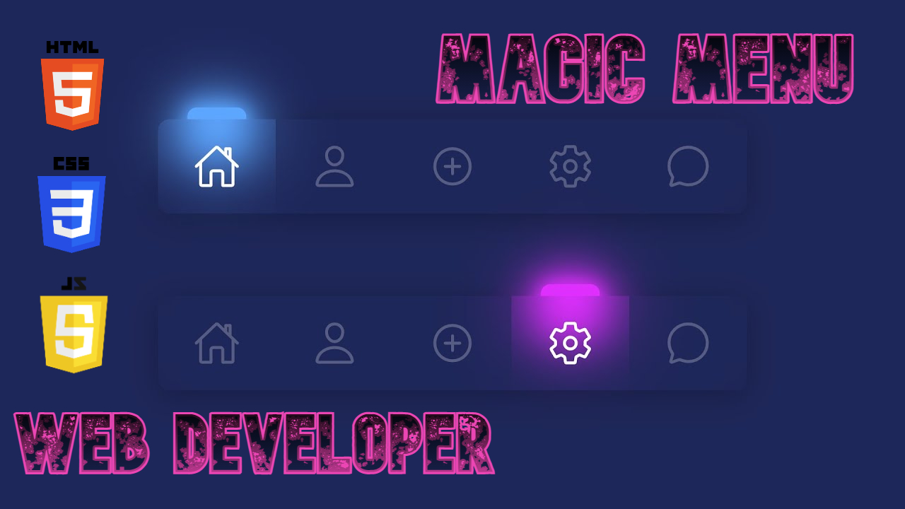 Magic menu. Magic indicator.