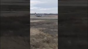 Су-25 посадка без шасси!