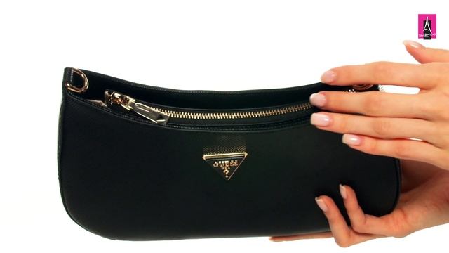 3298264 Видеообзор I Женская сумка с ручками GUESS ECO ALEXIE TOP ZIP смотреть онлайн