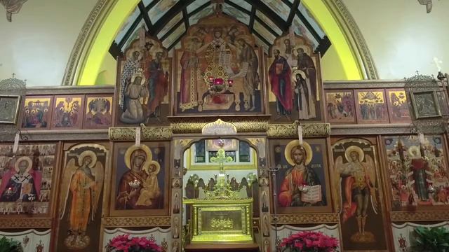 Неделя 28-я по Пятидесятнице. Святых Праотец. Всенощное Бдение (24.12.2022) смотреть онлайн