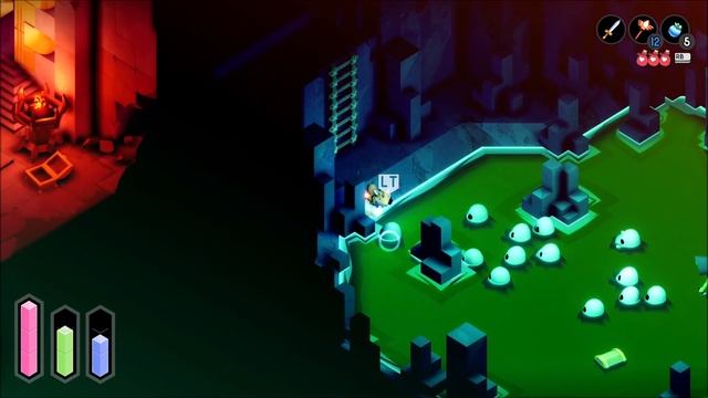 Tunic - Part 3 Walkthrough (Gameplay) Green Gem Key location and Grapple Hook смотреть онлайн