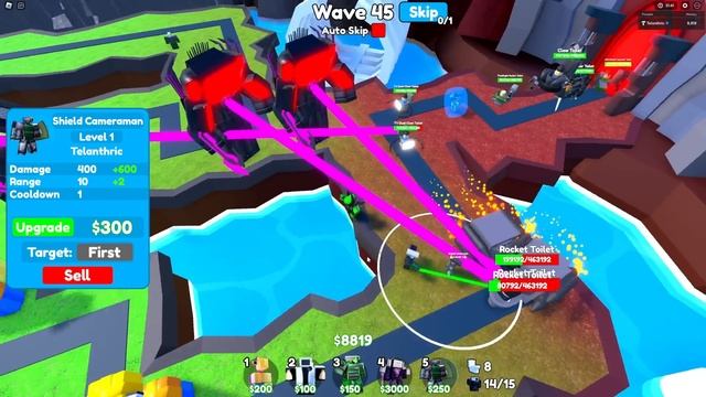 I Tried Beating WAVE 100 in ENDLESS MODE... (Toilet Tower Defense) смотреть онлайн