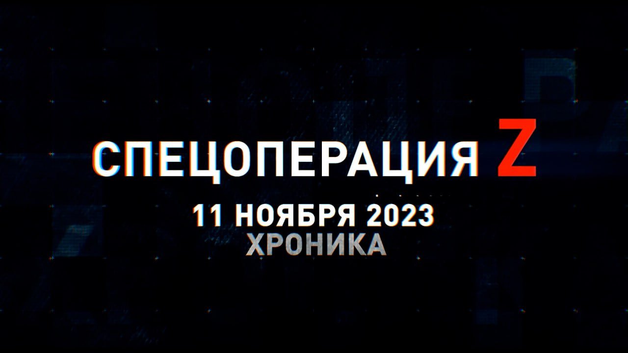 Спецоперация Z: хроника главных военных событий 11 ноября