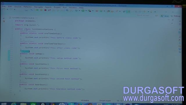 Selenium JUNIT Annotations смотреть онлайн