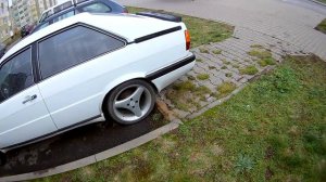 ВСТРЕТИЛ РЕДКОЕ, ЛЕГЕНДАРНОЕ АВТО: AUDI "COUPE GT". АУДИ КУПЕ.