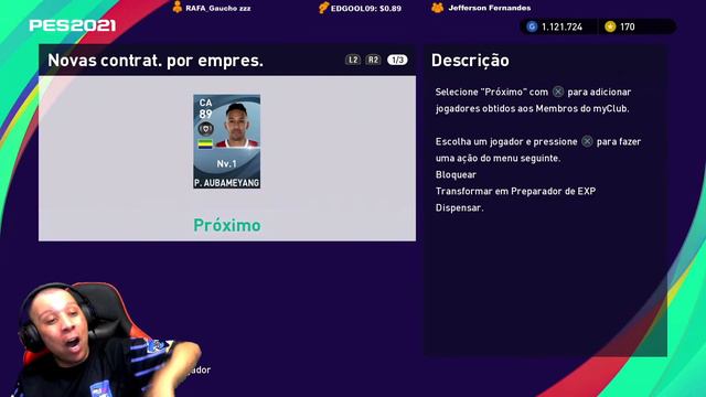 eFootball PES 2021 SEASON UPDATE [PS4] - ATUALIZAÇÃO SEMANAL, ICONIC MOMENT ARSENAL [PACKS](AO VIVO смотреть онлайн