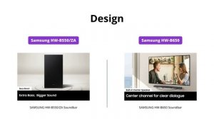 Samsung HW-B550 vs HW-B650 Soundbar Comparison