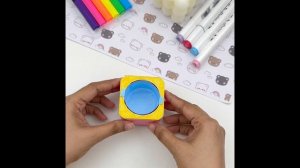 DIY MINI PAPER RICE COOKER / Paper Craft / Easy Origami  Rice Cooker DIY / Paper Crafts Easy