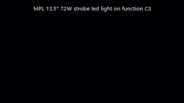 MPL 13" 72W Strobe LED Light Bar смотреть онлайн