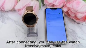 Nendefin DF-I70-1 Smartwatch Connection Tutorial Video