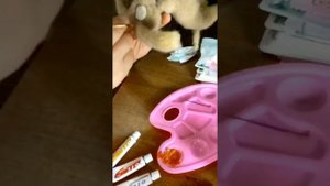 Тонируем игрушку масляными красками. Тонировка игрушки