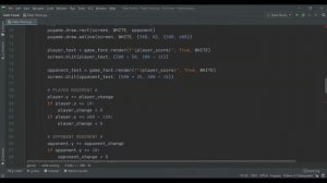 CODING TABLE TENNIS GAME | PYGAME AND PYTHON | PART - 2