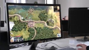 3840x2160 4K U28D590 UHD Monitor Civilization V Play