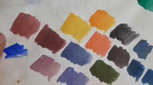 Акварель Vista-Artista 12 цветов. Обзор, впечатления, сравнение