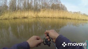Мормышинг с лодки весной.