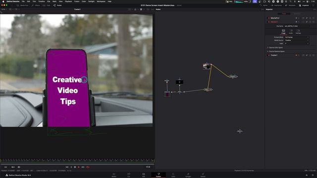 Screen Replacement Masterclass for DaVinci Resolve + Mocha смотреть онлайн