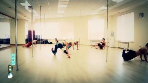 Партерная пластика. Пол дэнс. Танец на шесте. Танцы на пилоне. Pole dance.