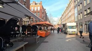 Amsterdam Post-Holiday 4K Walking Tour of most Charming Neighborhoods -Downtown - Old West District
