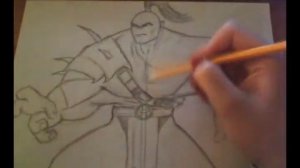 How to draw Goro (Mortal Kombat 2011)