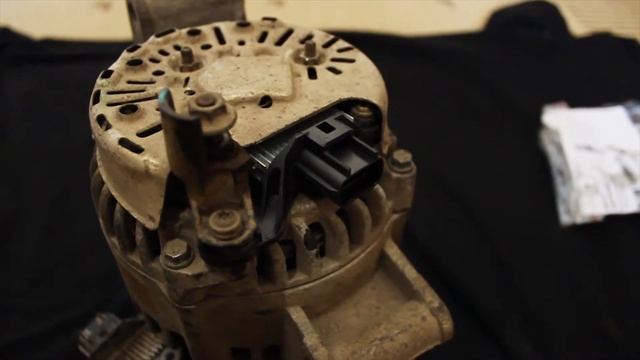 Генератор после ремонта, Форд Фокус 1, 2005 года, 1,6 Duratec. смотреть онлайн