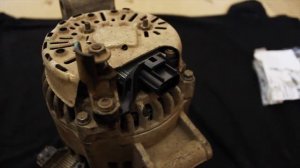 Генератор после ремонта, Форд Фокус 1, 2005 года, 1,6 Duratec.