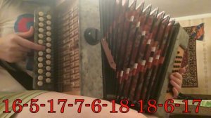 НА БЕЛОМ ПОКРЫВАЛЕ ЯНВАРЯ / Разбор на гармони / Готовимся к НОВОМУ ГОДУ