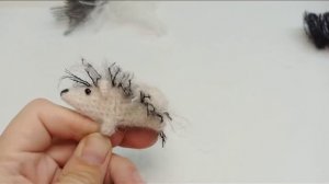 Иголки для вязаного ёжика (spines for crochet hedgehog)