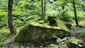 Видео 39 - Плита-платформа с лунками и дольмены по пути к ней... (Туапсе)