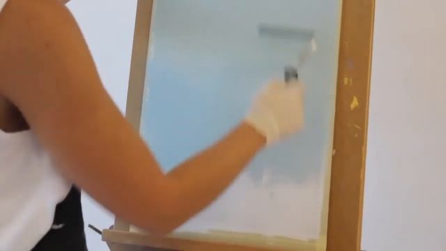 Техника "Тампонато". Декоративная эмаль "Металлик" и "Перламутр".
