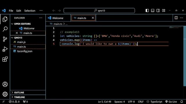 45 Q Assignments (Typescript) Series | Typescript project 4 beginners |Governor Sindh IT Course .